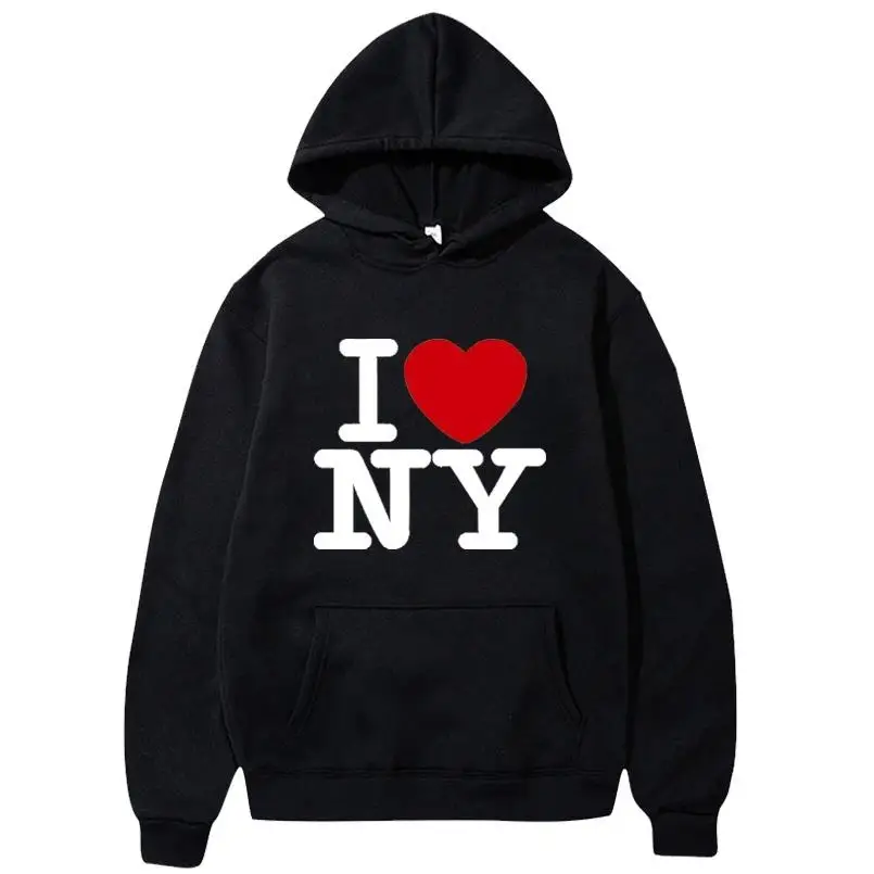 Winter Clothing New York - Sudaderas con capucha con estampado I