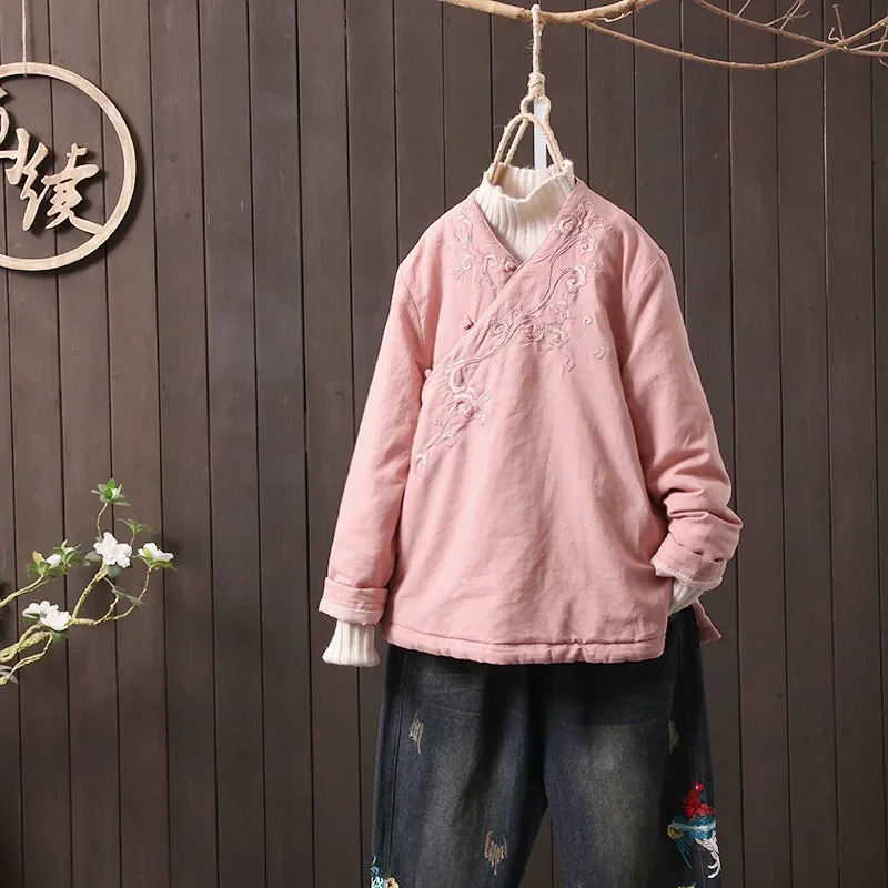 Winter Clothing Youtube - Ropa de estilo Cheongsam para mujer,