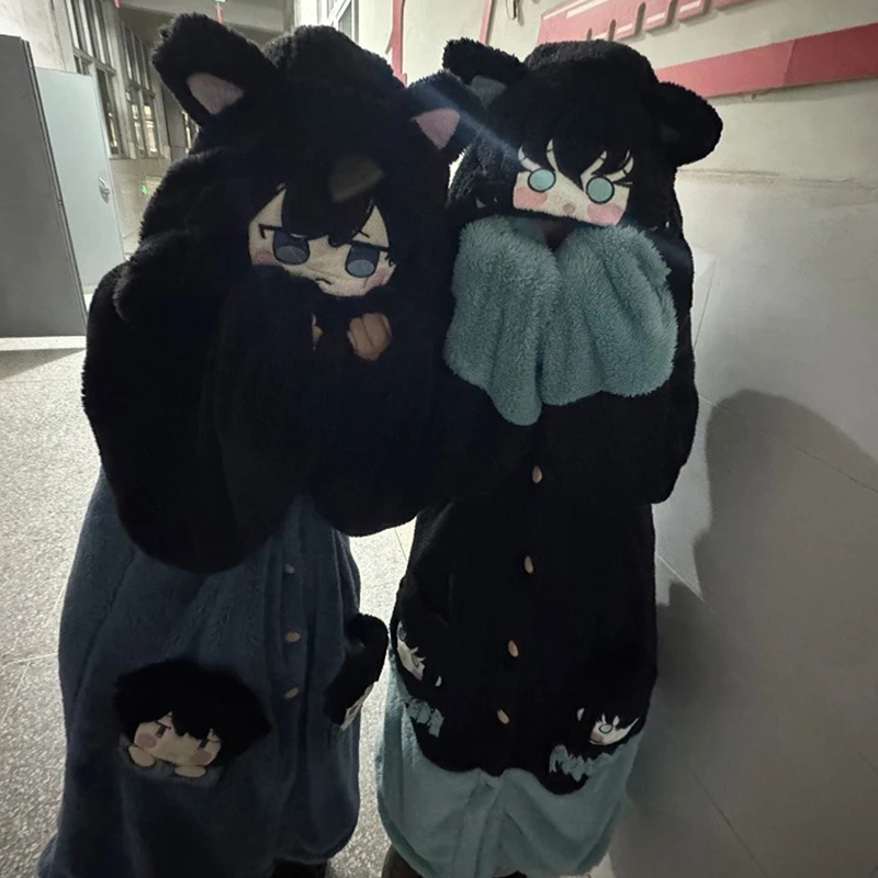 Winter Clothing Anime - Pijama de Invierno Y2K Nuevo de