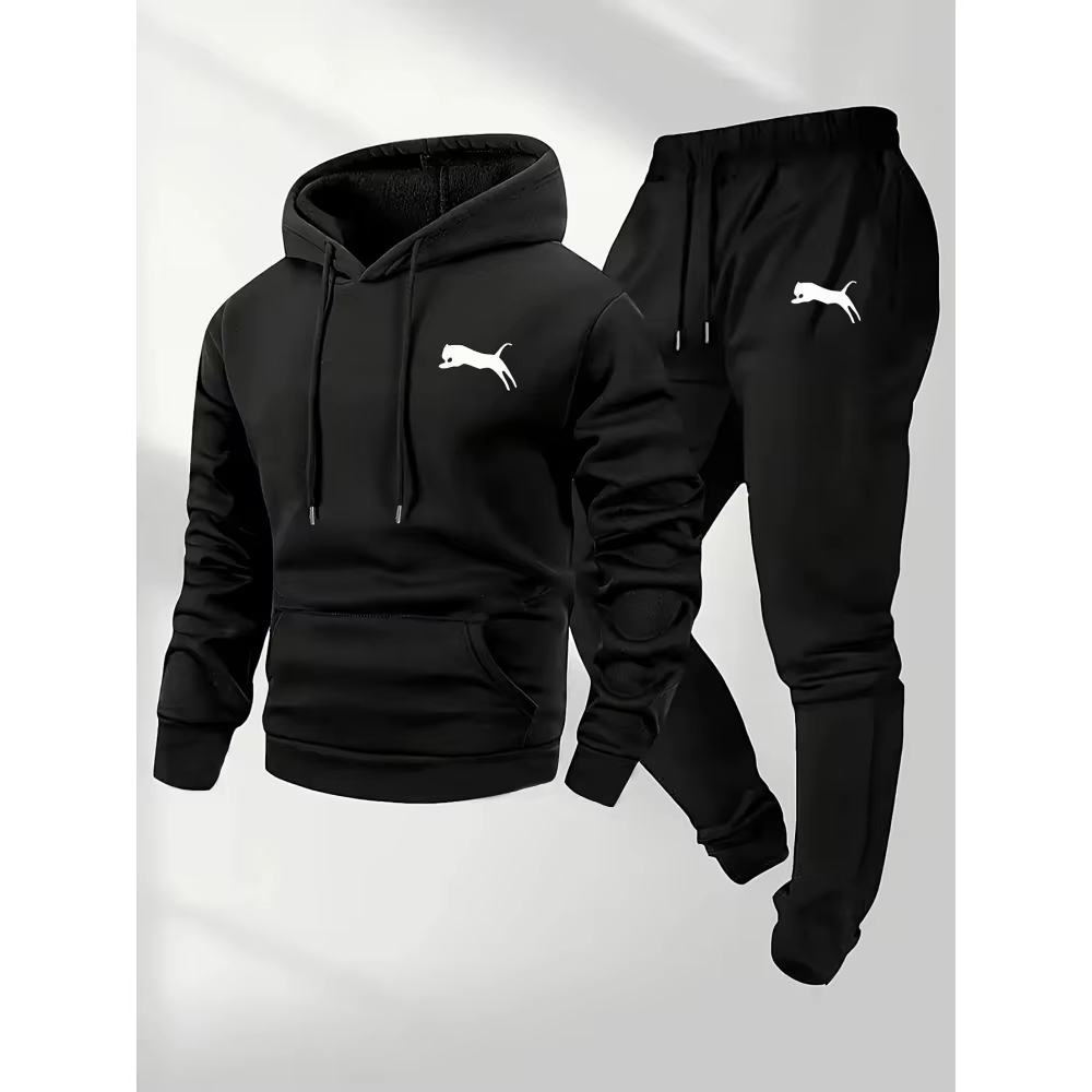Winter Clothing For Men - Conjunto de Sudadera con Capucha y