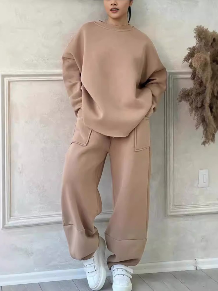 Nuevo conjunto liso de 2 pieza - Winter Clothing Sales reseña y precio