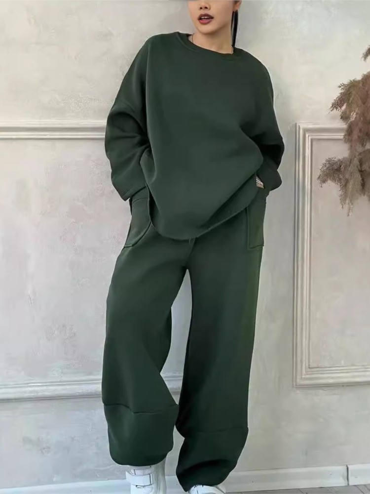 Nuevo conjunto liso de 2 pieza - Winter Clothing Sales reseña y precio