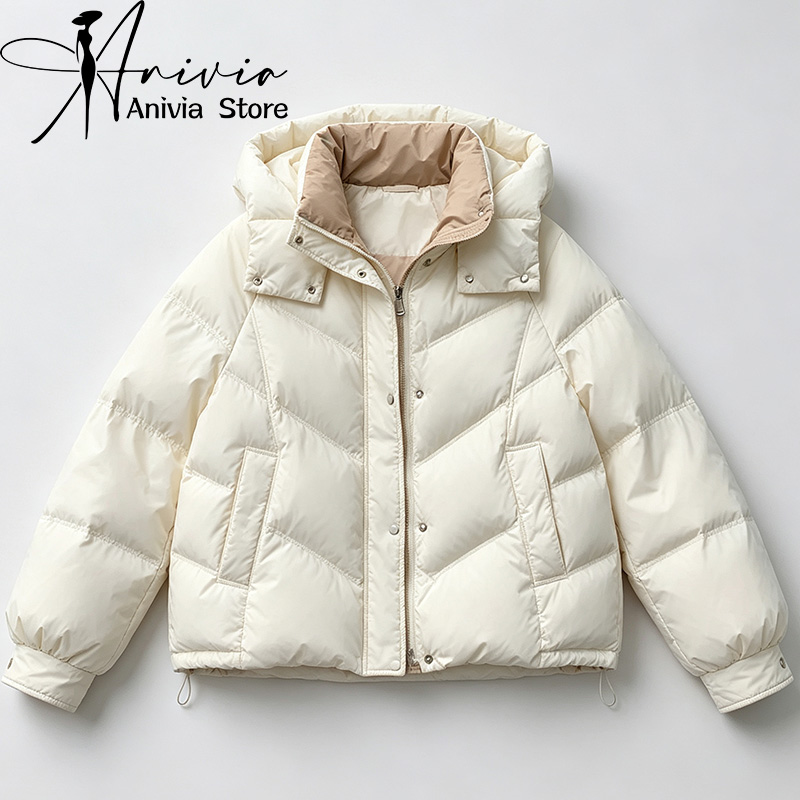 Chaqueta de invierno con capuc - Winter Clothing In French reseña y precio