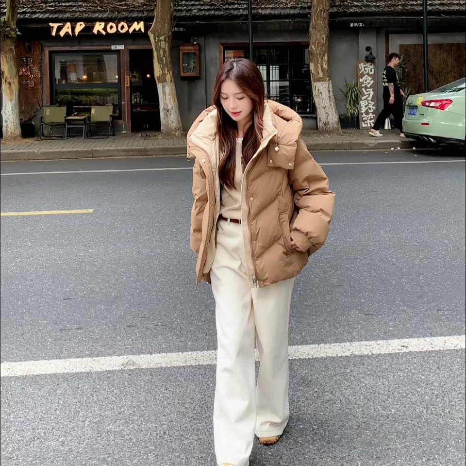 Chaqueta de invierno con capuc - Winter Clothing In French reseña y precio