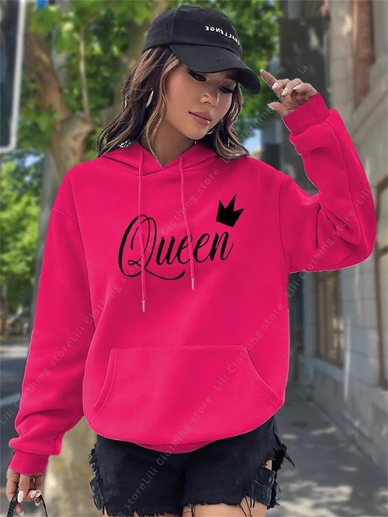 Sudaderas con Capucha para Muj - Winter Clothing Drawing reseña y precio