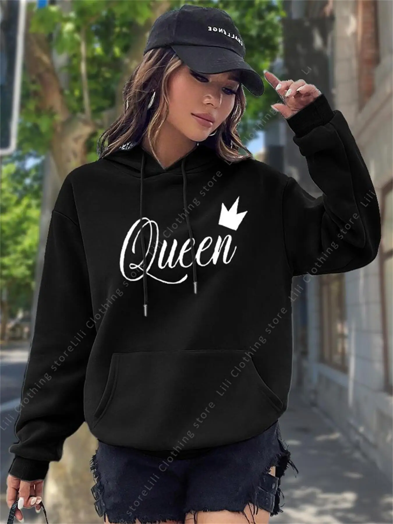 Sudaderas con Capucha para Muj - Winter Clothing Drawing reseña y precio