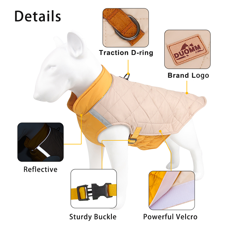 Ropa para perros grandes, chaq - Winter Clothing In French reseña y precio