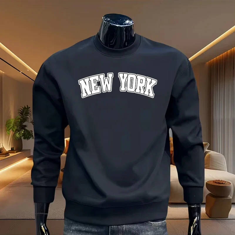 Sudadera con estampado de Nuev - Winter Clothing New York reseña y precio