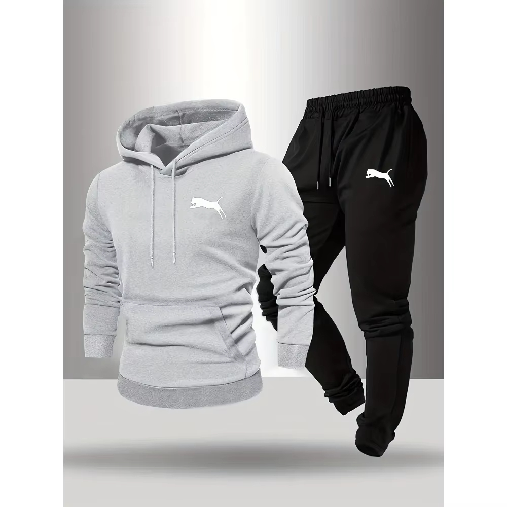 Conjunto de Sudadera con Capuc - Winter Clothing For Men reseña y precio