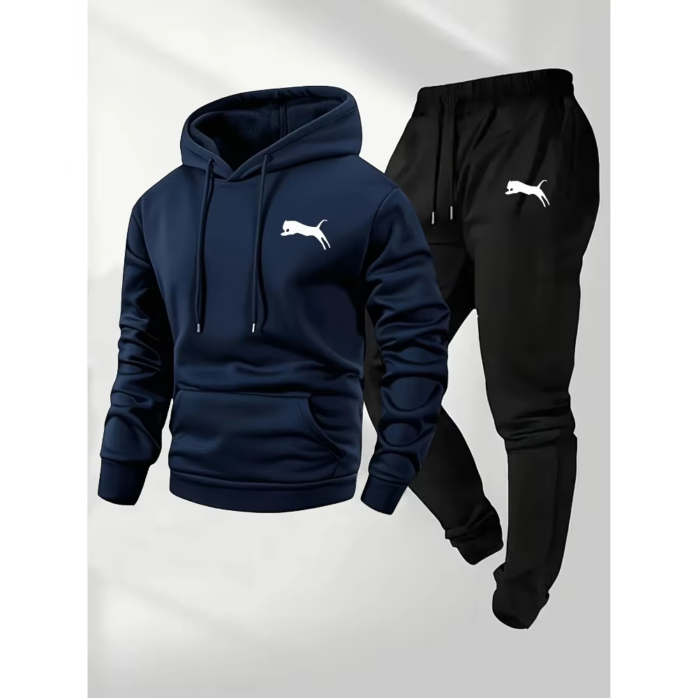Conjunto de Sudadera con Capuc - Winter Clothing For Men reseña y precio